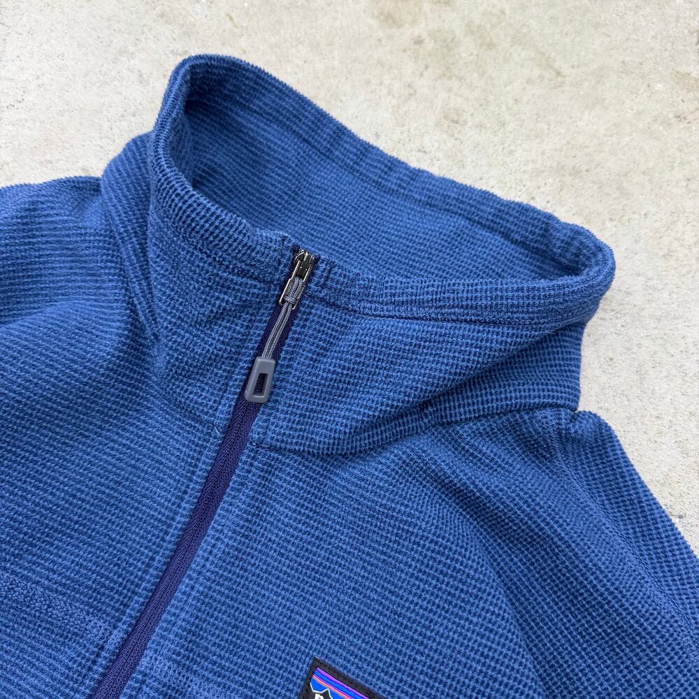 Patagonia Oakes 1/4 Zip Pullover Fleece Jacket Glass Blue Men's XL Fall 15 27325 - Picture 6 of 12